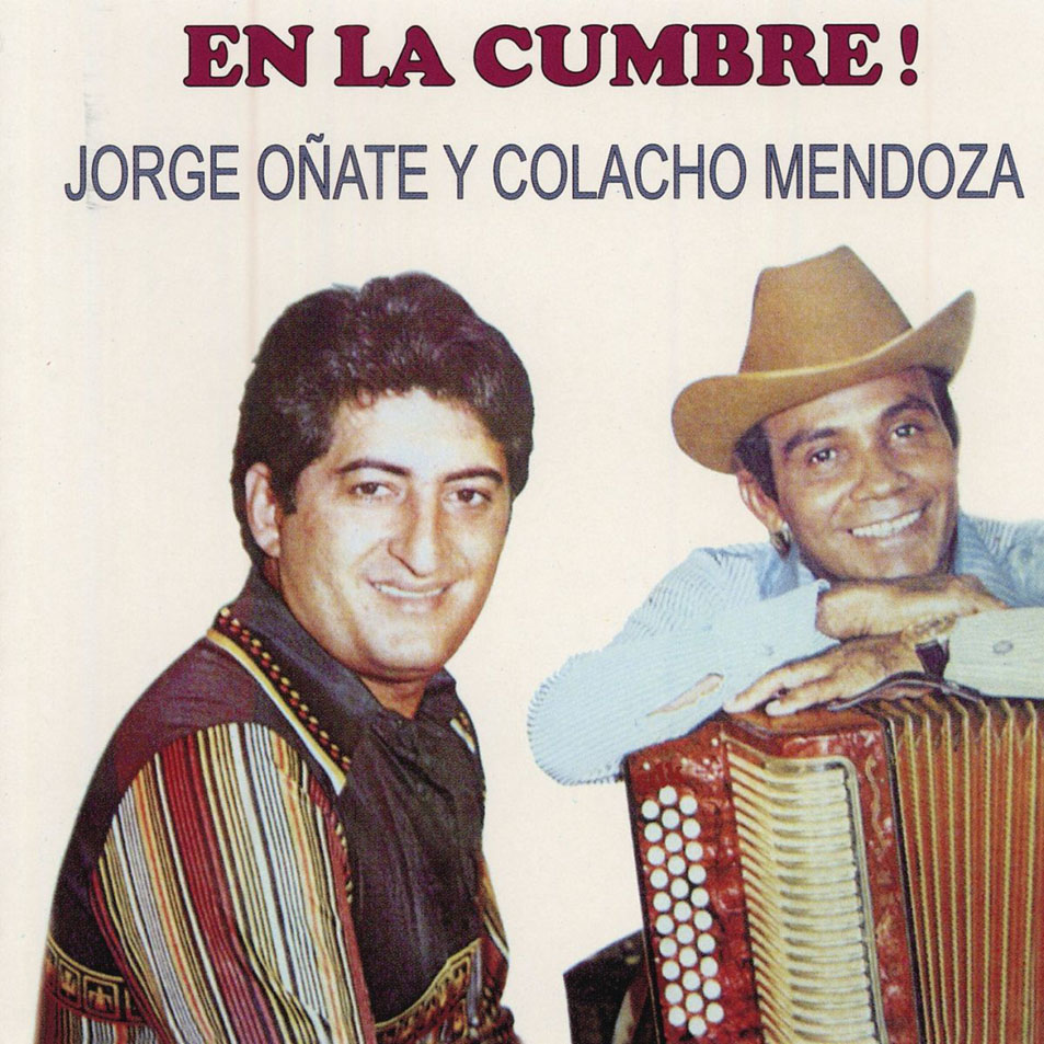 Cartula Frontal de Jorge Oate & Colacho Mendoza - En La Cumbre