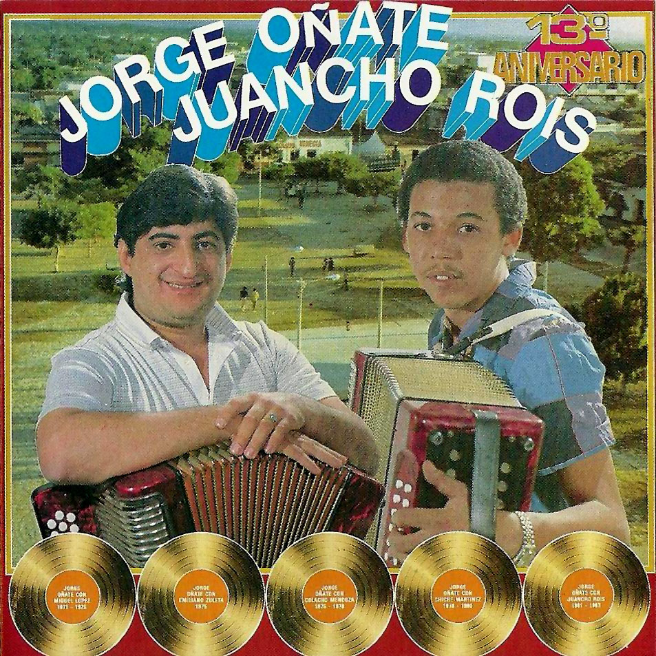 Cartula Frontal de Jorge Oate & Juancho Rois - 13 Aniversario