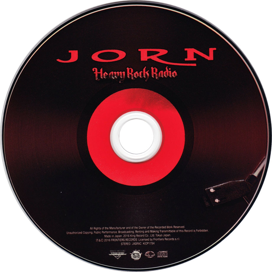 Cartula Cd de Jorn - Heavy Rock Radio (Japan Edition)