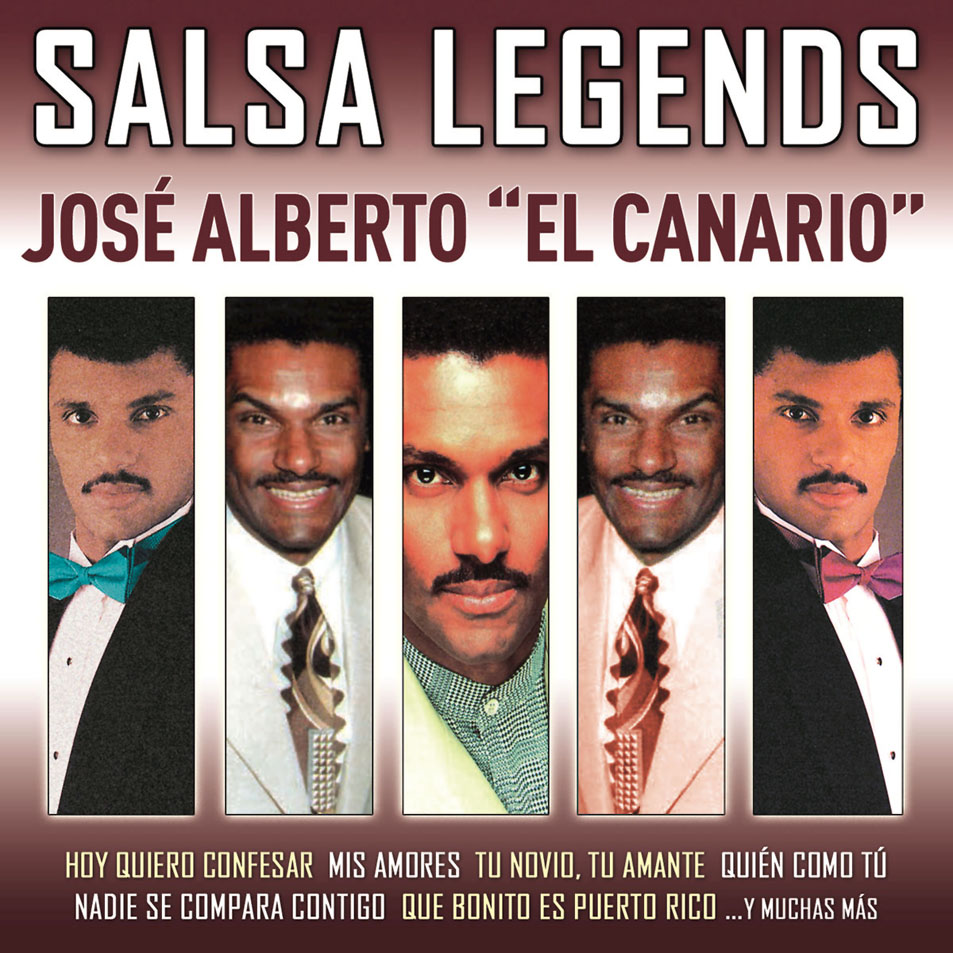 Cartula Frontal de Jose Alberto El Canario - Salsa Legends