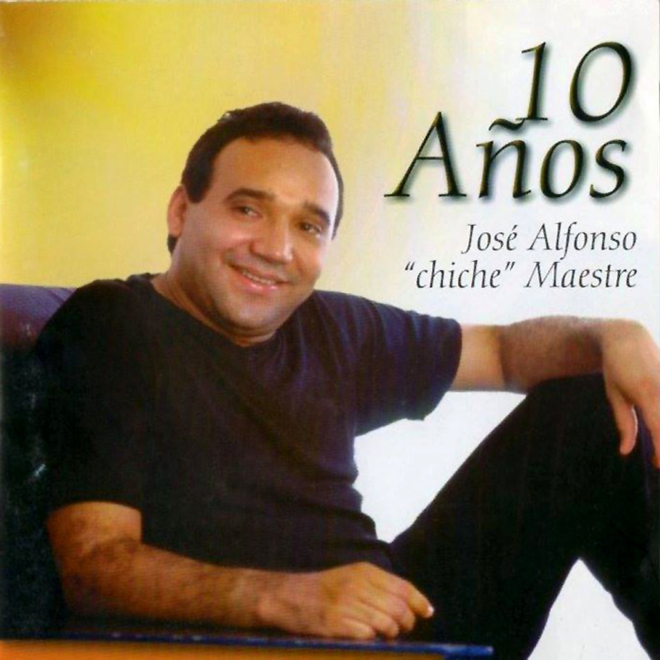 Cartula Frontal de Jose Alfonso Chiche Maestre - 10 Aos