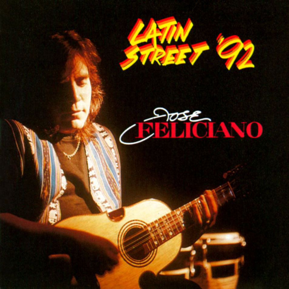 Cartula Frontal de Jose Feliciano - Latin Street '92