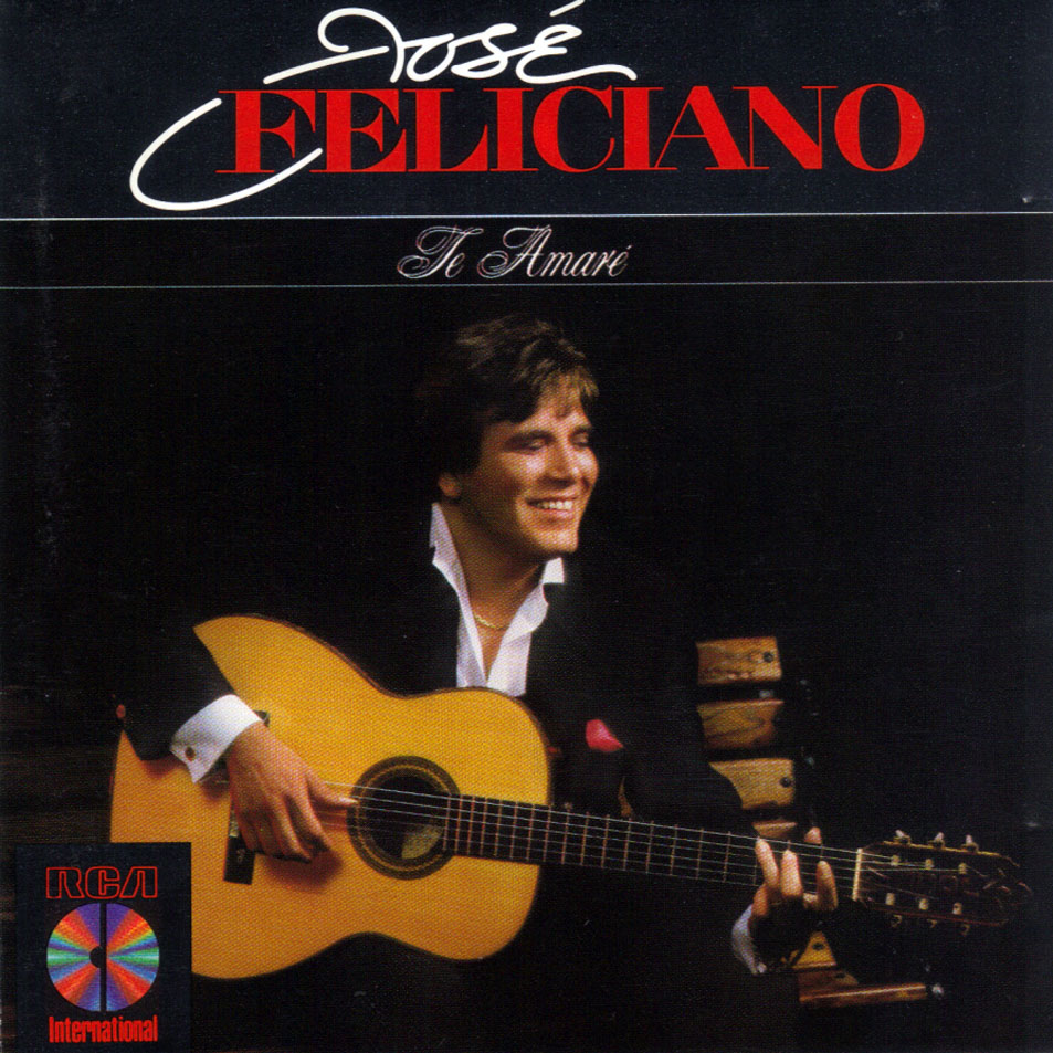 Cartula Frontal de Jose Feliciano - Te Amare