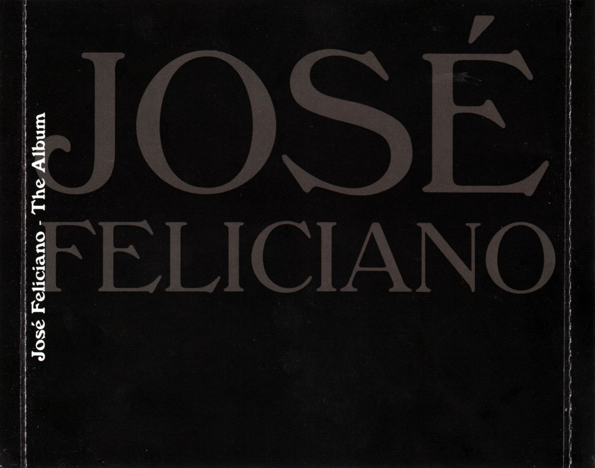 Cartula Interior Trasera de Jose Feliciano - The Album