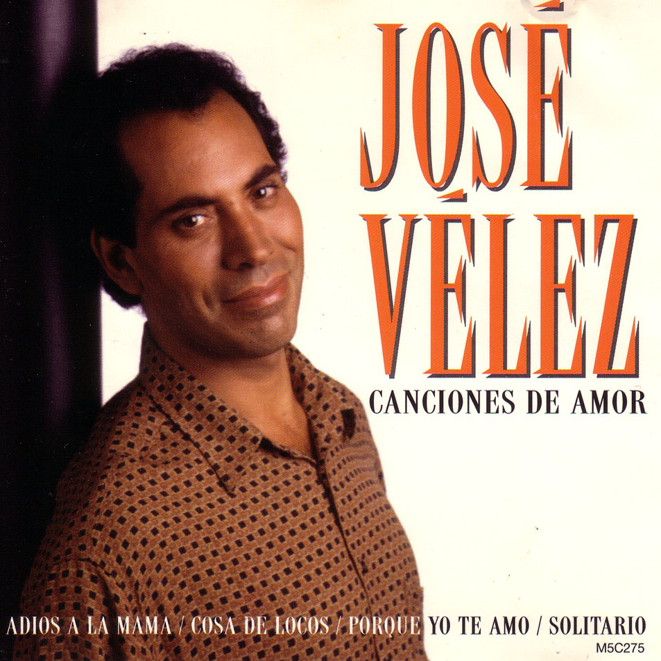Cartula Frontal de Jose Velez - Canciones De Amor