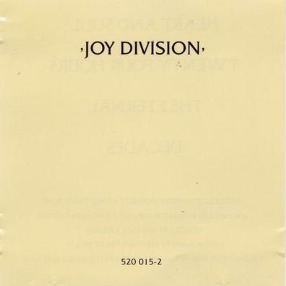 Cartula Interior Frontal de Joy Division - Closer