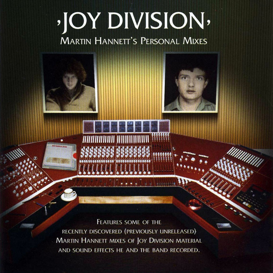 Cartula Frontal de Joy Division - Martin Hannett's Personal Mixes