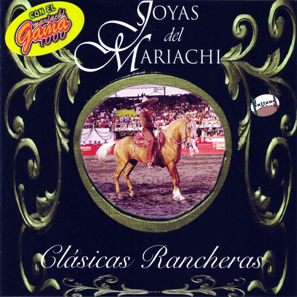 Cartula Frontal de Joyas Del Mariachi - Clasicas Rancheras