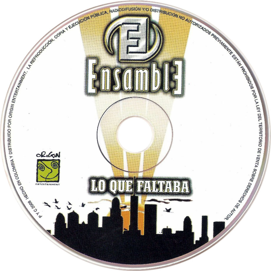 Cartula Cd de Juan Carlos Ensamble - Lo Que Faltaba