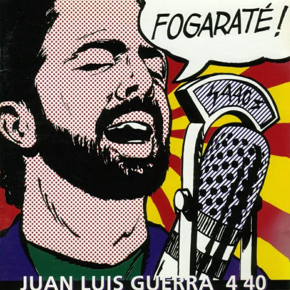 Cartula Frontal de Juan Luis Guerra 440 - Fogarate