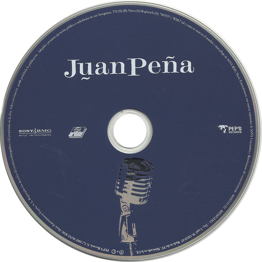 Cartula Cd de Juan Pea - Juan Pea
