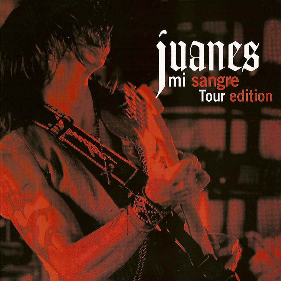 Cartula Frontal de Juanes - Mi Sangre Tour Edition