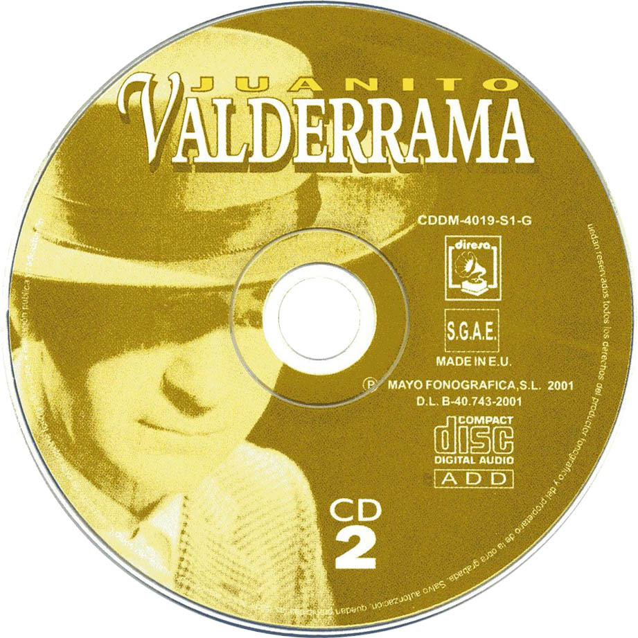 Cartula Cd2 de Juanito Valderrama - Juanito Valderrama