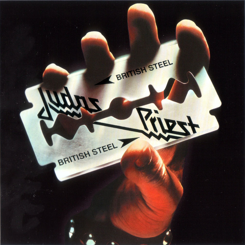 Cartula Frontal de Judas Priest - British Steel (2001)