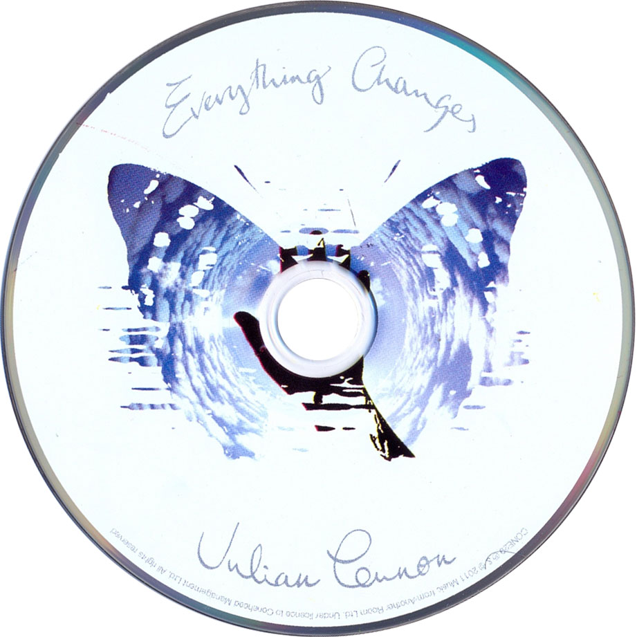 Cartula Cd de Julian Lennon - Everything Changes