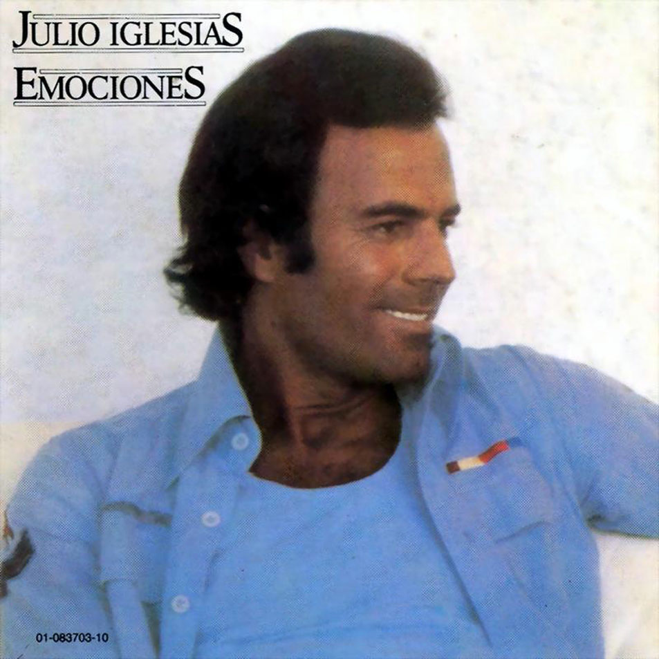 Cartula Interior Frontal de Julio Iglesias - Emociones