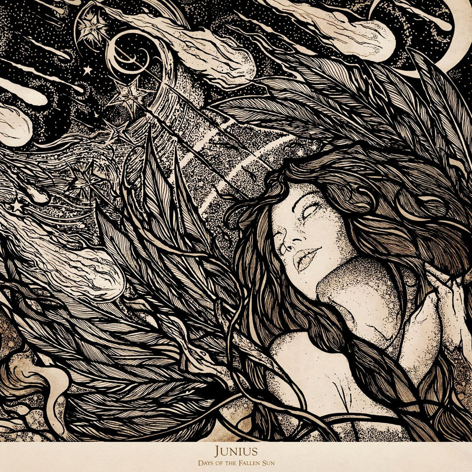 Cartula Frontal de Junius - Days Of The Fallen Sun (Ep)
