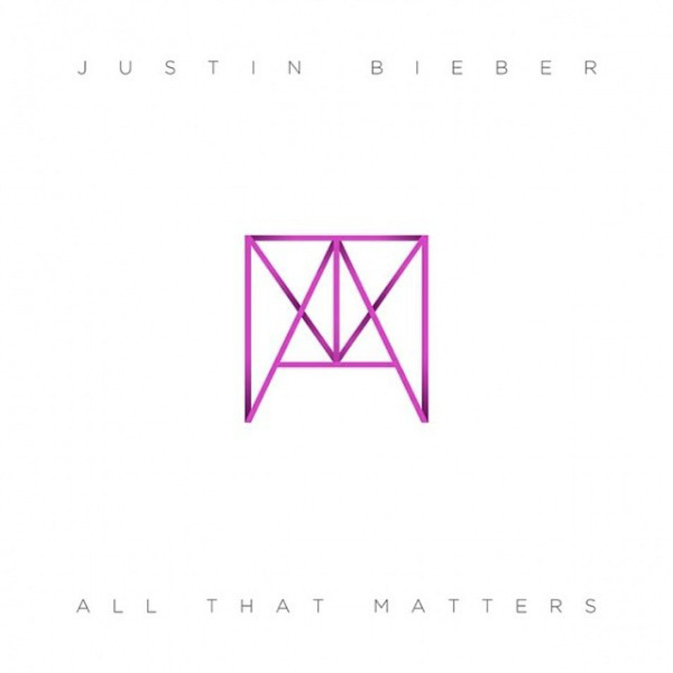 Cartula Frontal de Justin Bieber - All That Matters (Cd Single)