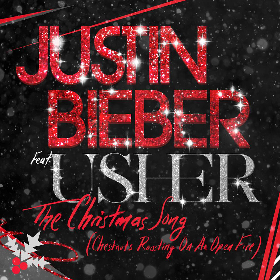 Cartula Frontal de Justin Bieber - The Christmas Song (Chestnuts Roasting On And Open Fire) (Featuring Usher) (Cd Single)