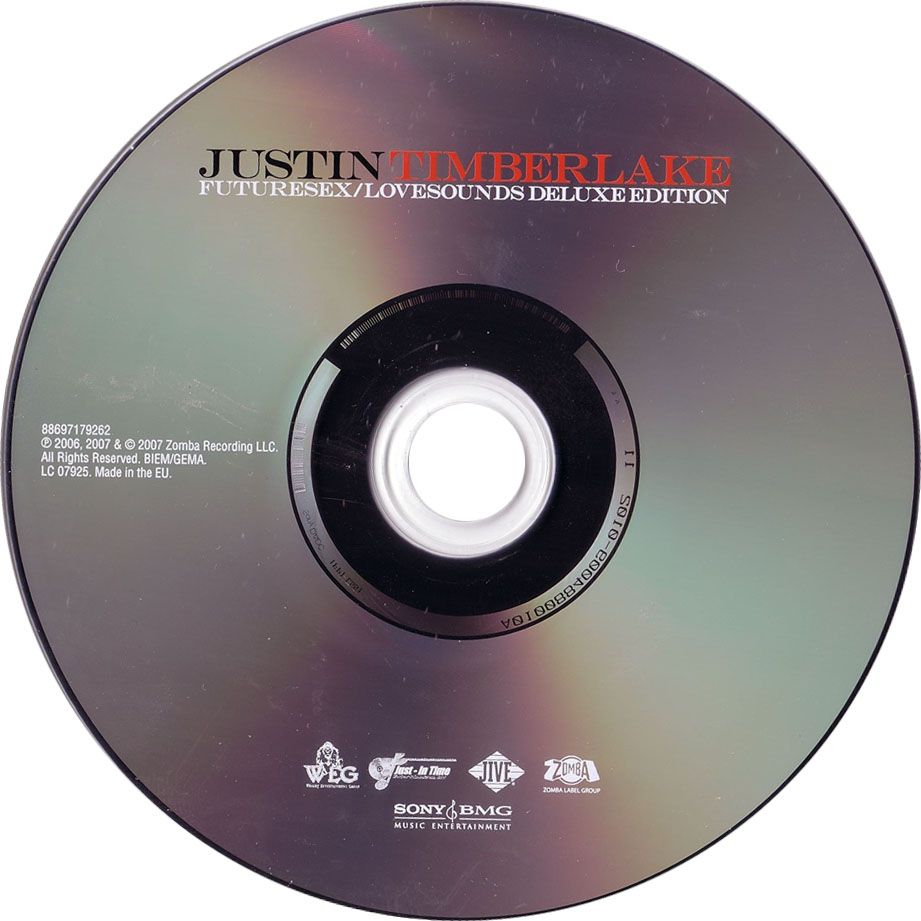 Cartula Cd de Justin Timberlake - Futuresex Lovesounds (Deluxe Edition)