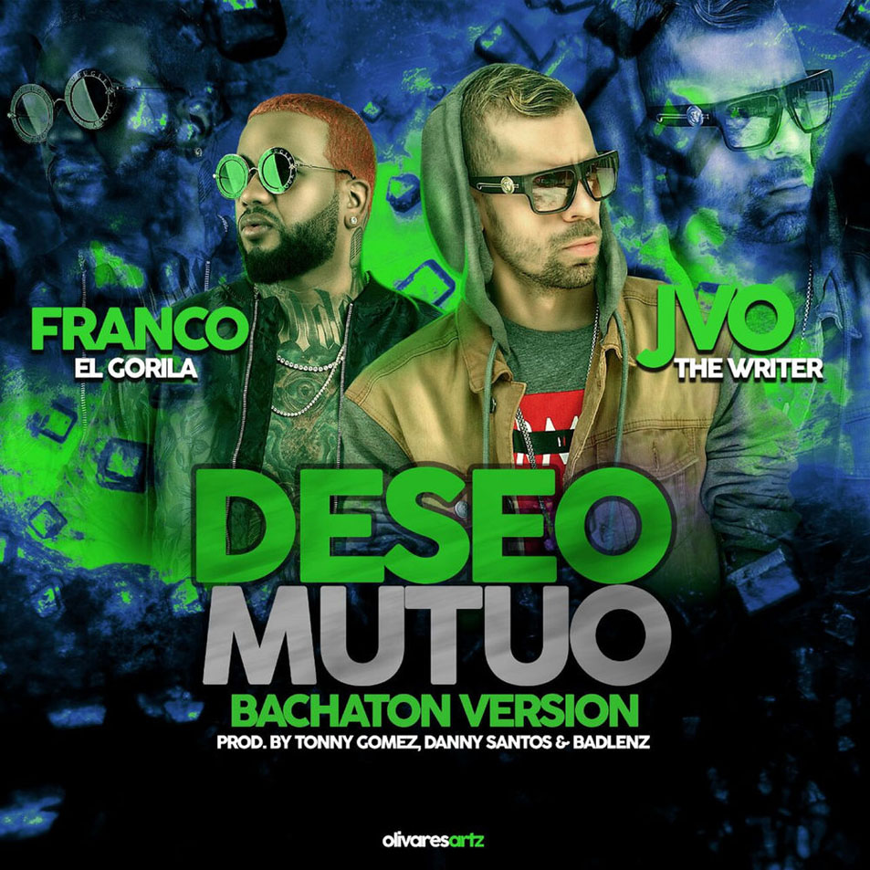 Cartula Frontal de Jvo The Writer - Deseo Mutuo (Featuring Franco El Gorila) (Bachaton Version) (Cd Single)