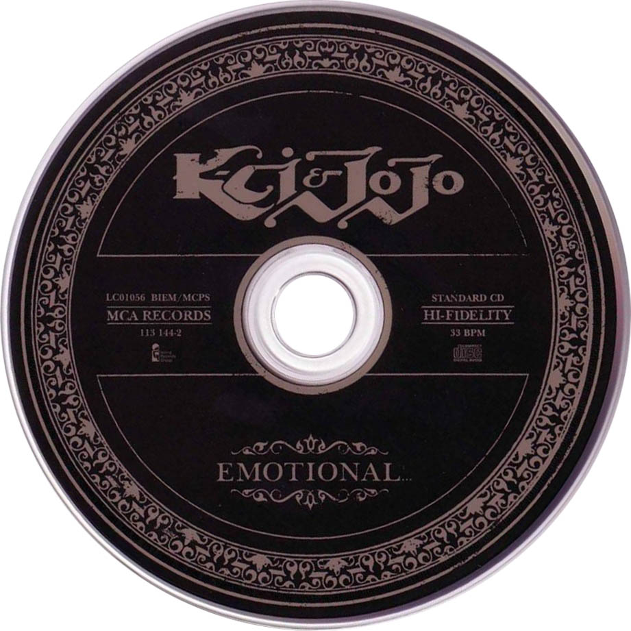 Cartula Cd de K-Ci & Jojo - Emotional
