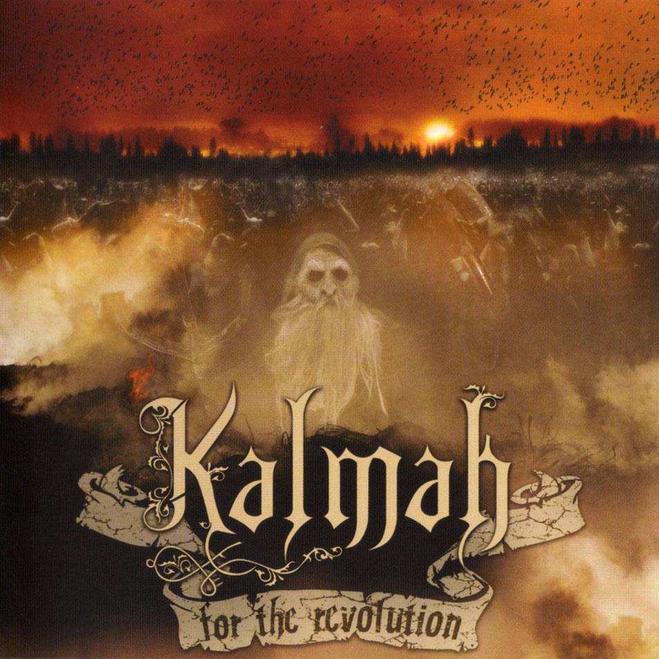 Cartula Frontal de Kalmah - For The Revolution