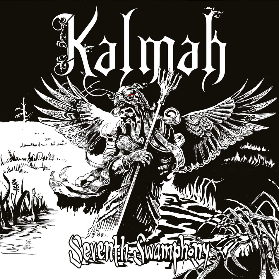 Cartula Frontal de Kalmah - Seventh Swamphony