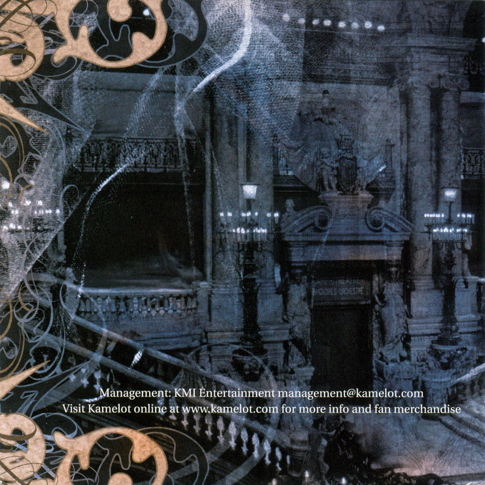 Cartula Interior Frontal de Kamelot - Ghost Opera (Limited Edition)