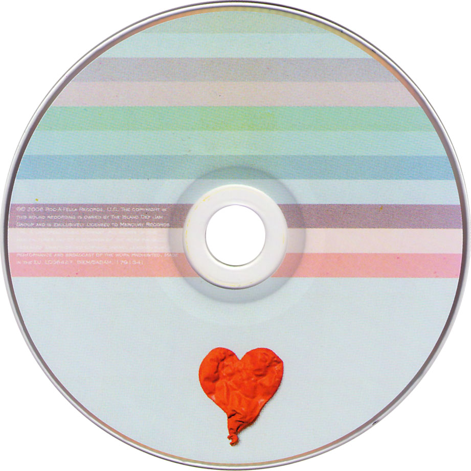 Cartula Cd de Kanye West - 808s & Heartbreak