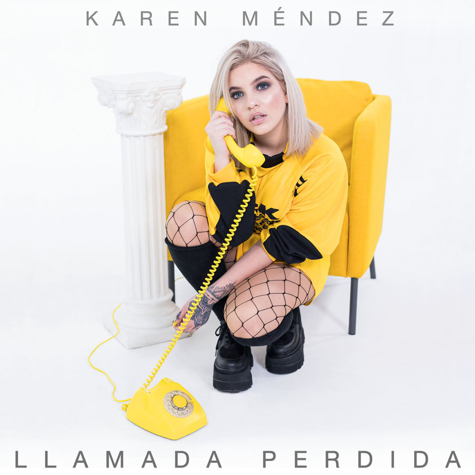 Cartula Frontal de Karen Mendez - Llamada Perdida (Cd  Single)