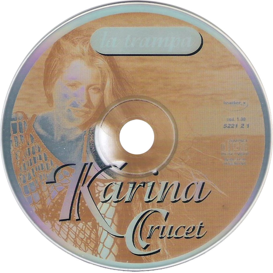 Cartula Cd de Karina Crucet - La Trampa