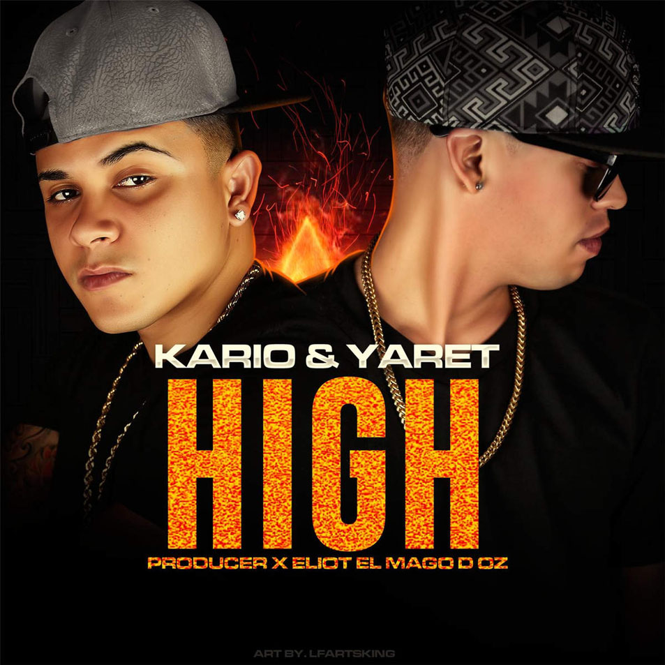 Cartula Frontal de Kario & Yaret - High (Cd Single)