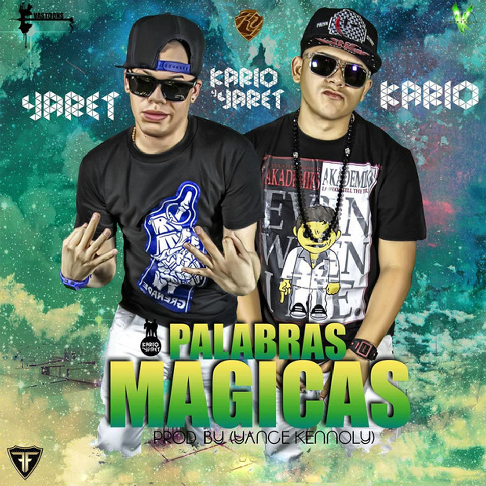 Cartula Frontal de Kario & Yaret - Palabras Magicas (Cd Single)