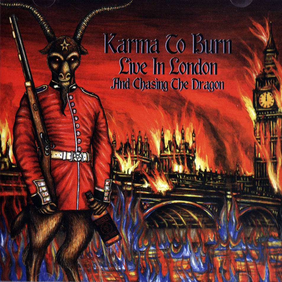 Cartula Frontal de Karma To Burn - Live In London & Chasing The Dragon