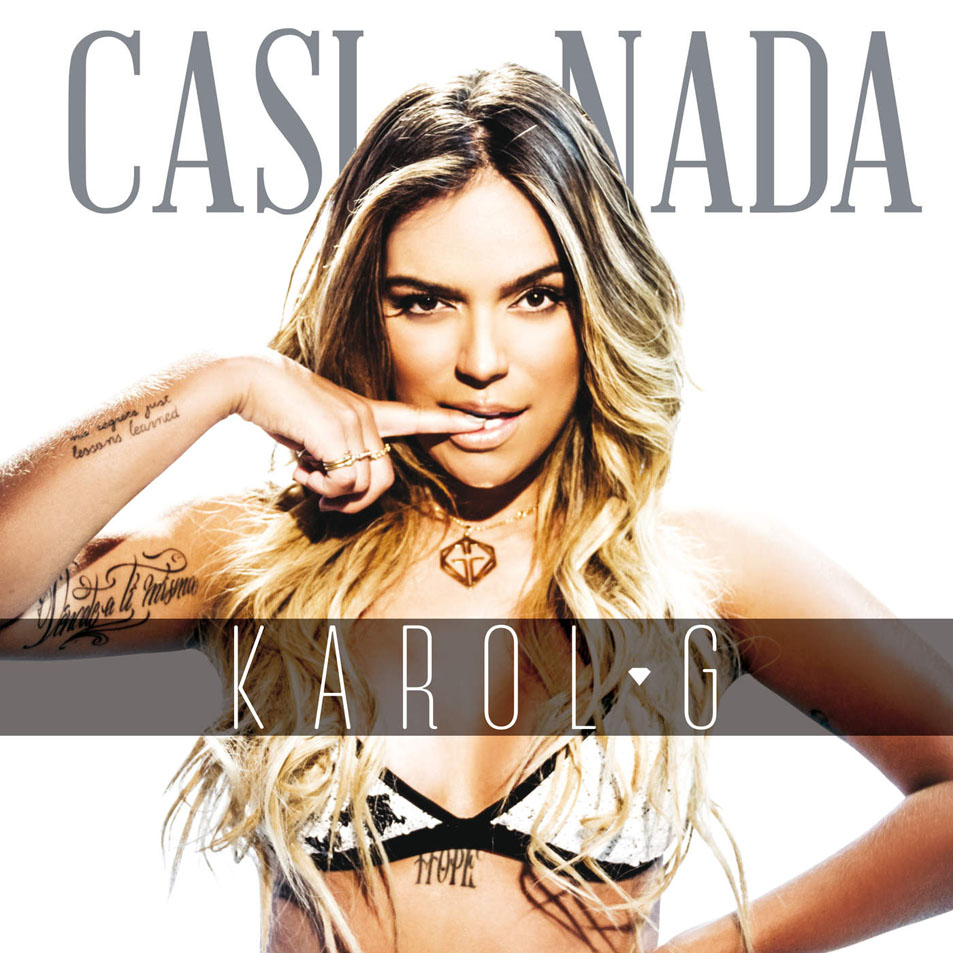 Cartula Frontal de Karol G - Casi Nada (Cd Single)