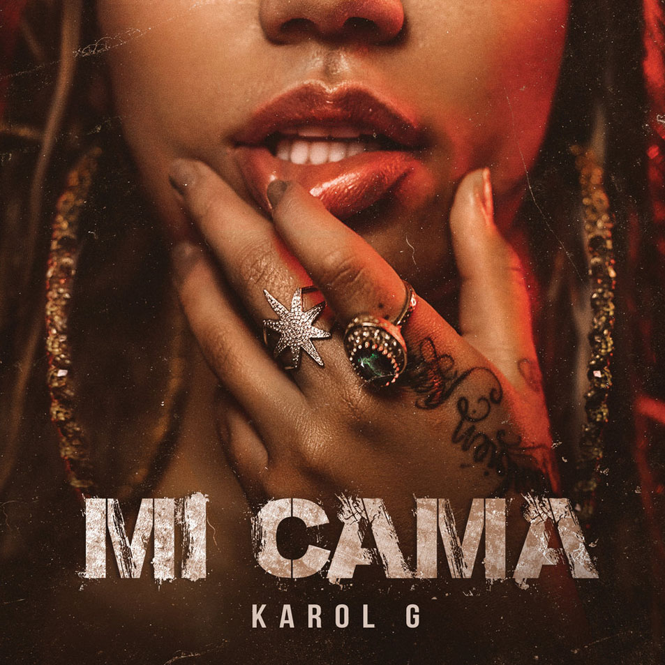 Cartula Frontal de Karol G - Mi Cama (Cd Single)