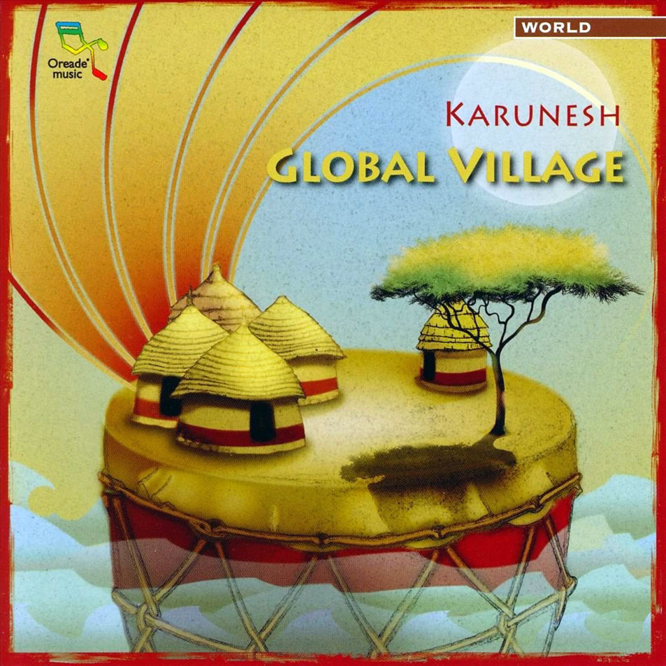 Cartula Frontal de Karunesh - Global Village