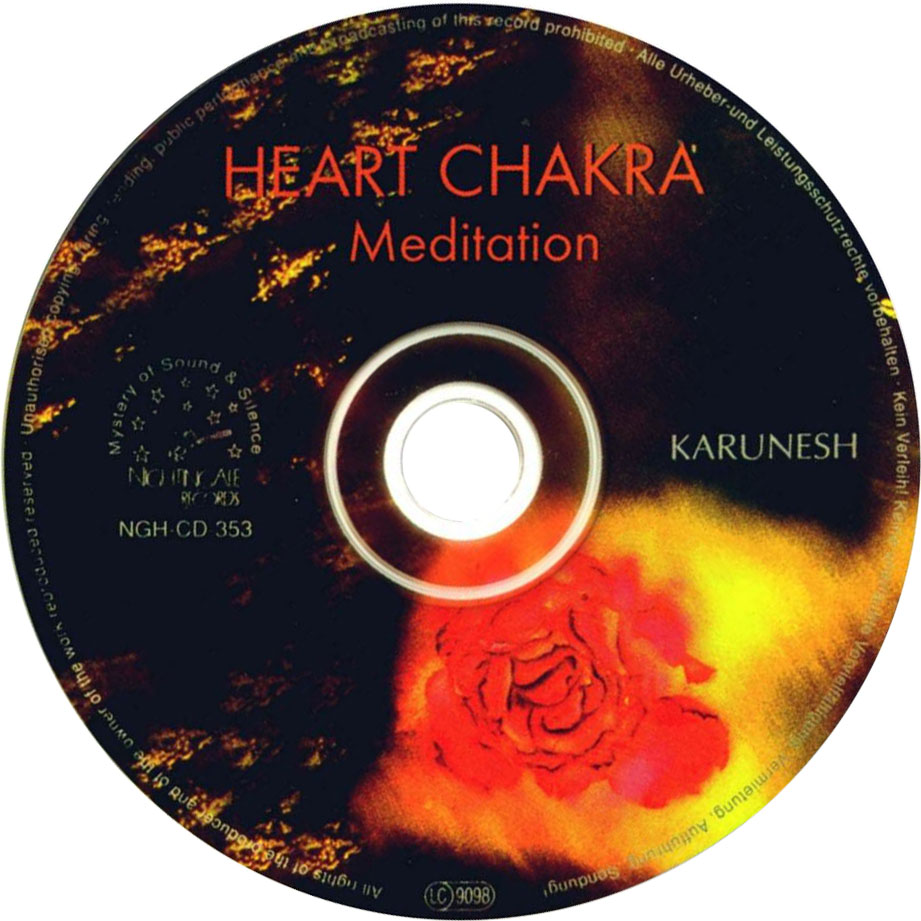 Cartula Cd de Karunesh - Heart Chakra Meditation