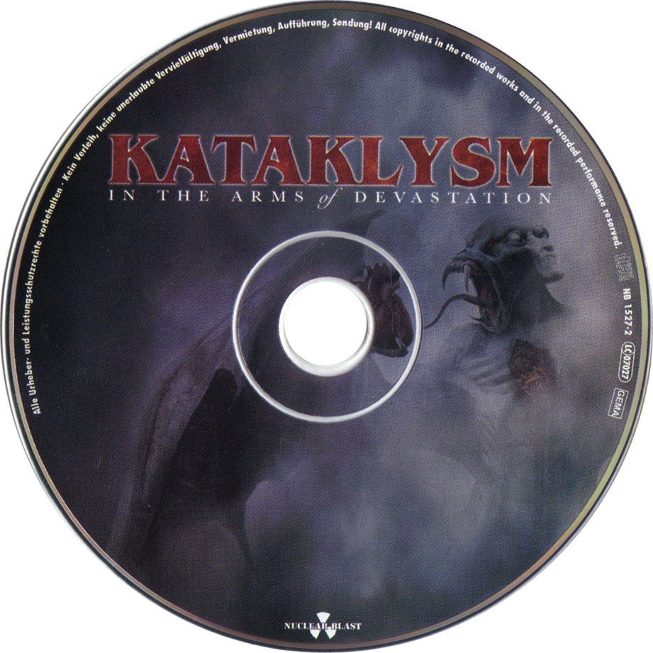 Cartula Cd de Kataklysm - In The Arms Of Devastation