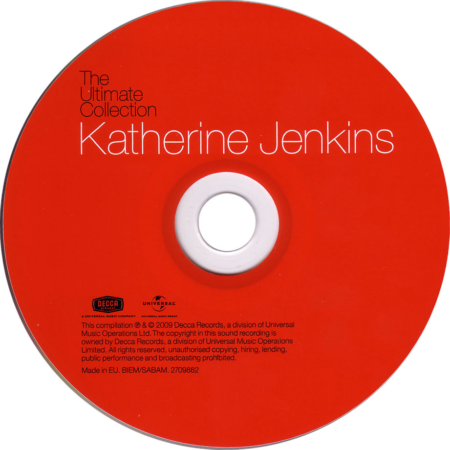 Cartula Cd de Katherine Jenkins - The Ultimate Collection