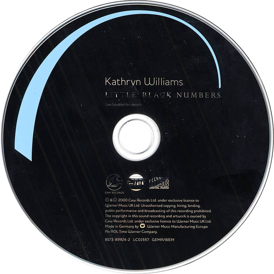 Cartula Cd de Kathryn Williams - Little Black Numbers