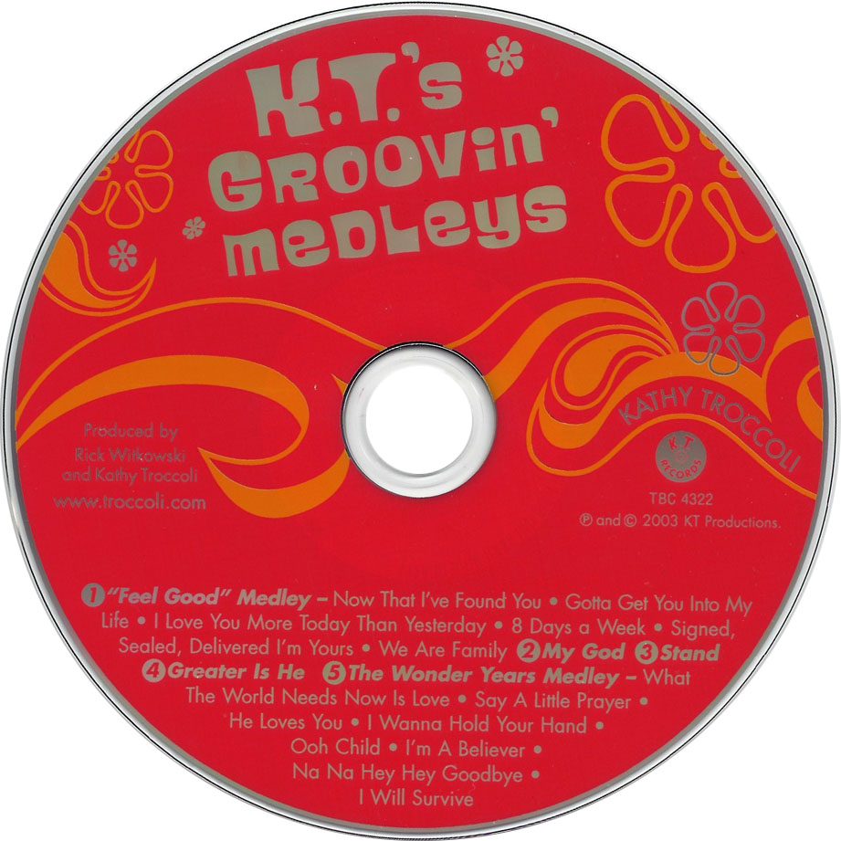Cartula Cd de Kathy Troccoli - K.t.'s Groovin' Medleys