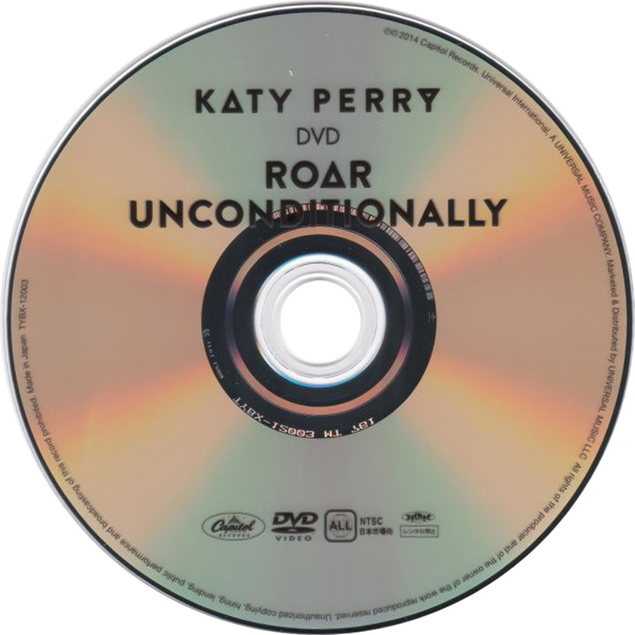 Cartula Dvd de Katy Perry - Prism (Japan Visit Special Edition)