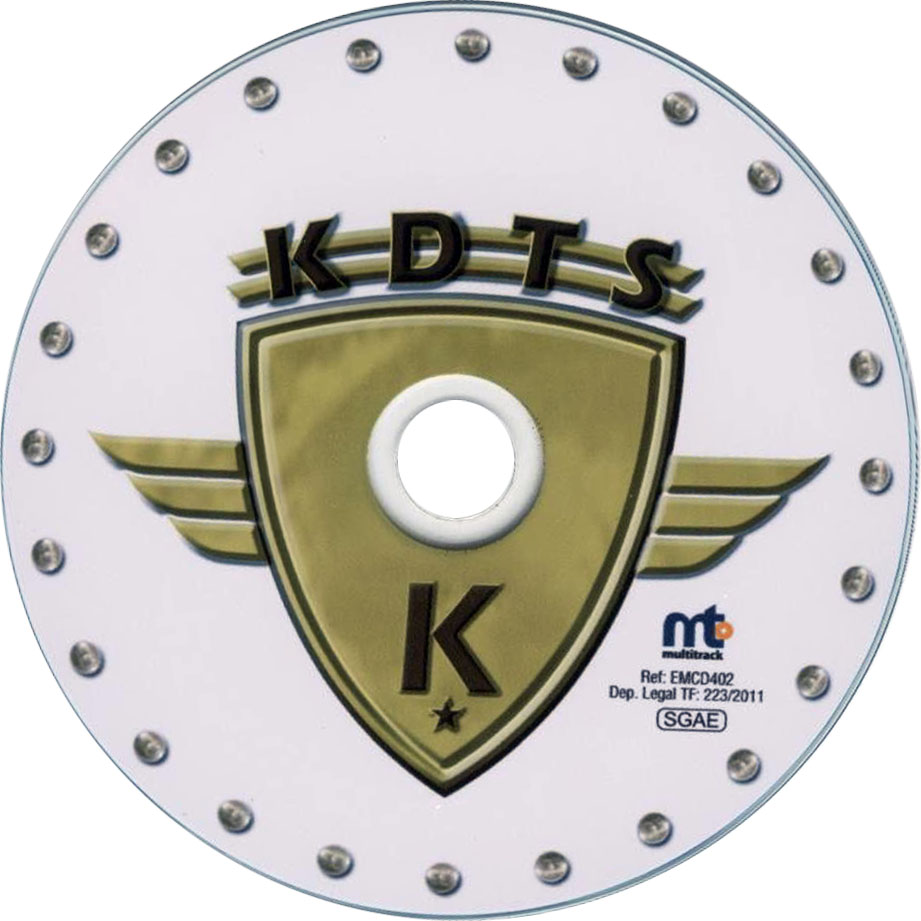 Cartula Cd de Kdts - Del Ayer... Lo Mejor