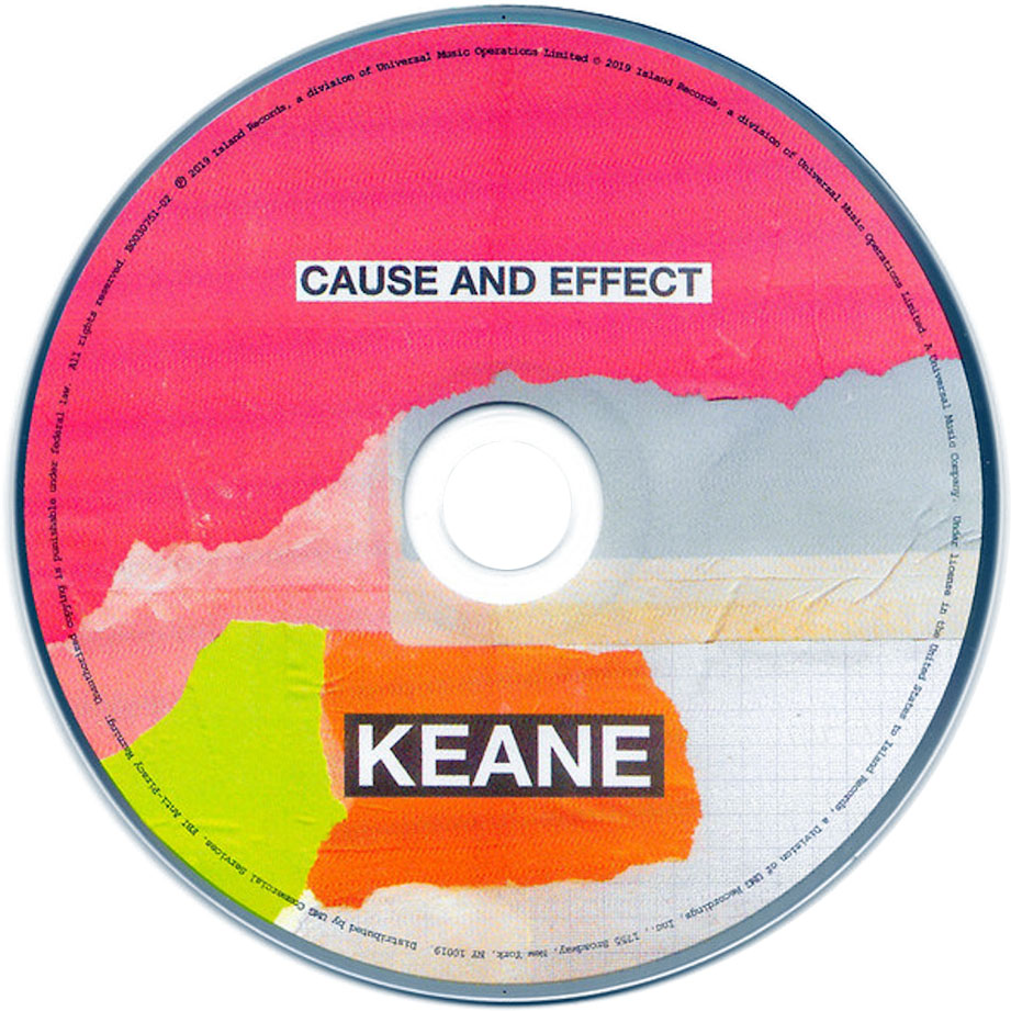 Cartula Cd de Keane - Cause And Effect (Deluxe Edition)