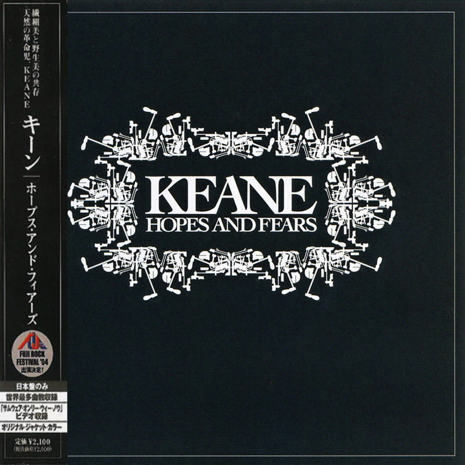 Cartula Frontal de Keane - Hopes And Fears (Japanese Edition)