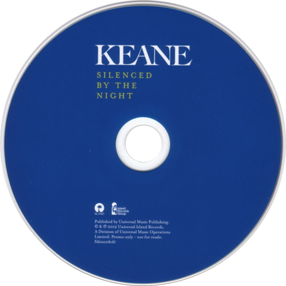 Cartula Cd de Keane - Silenced By The Night (Cd Single)
