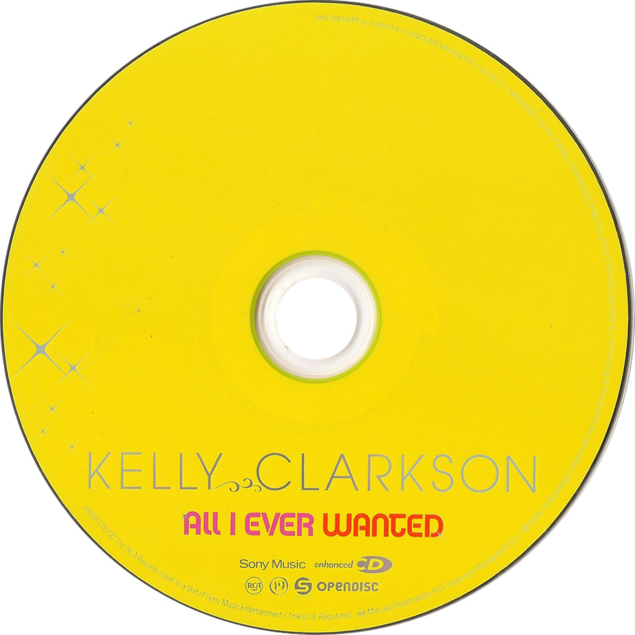 Cartula Cd de Kelly Clarkson - All I Ever Wanted (Deluxe Edition)