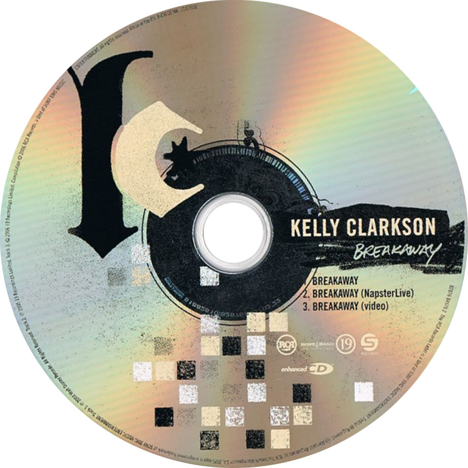 Cartula Cd de Kelly Clarkson - Breakaway (Cd Single)
